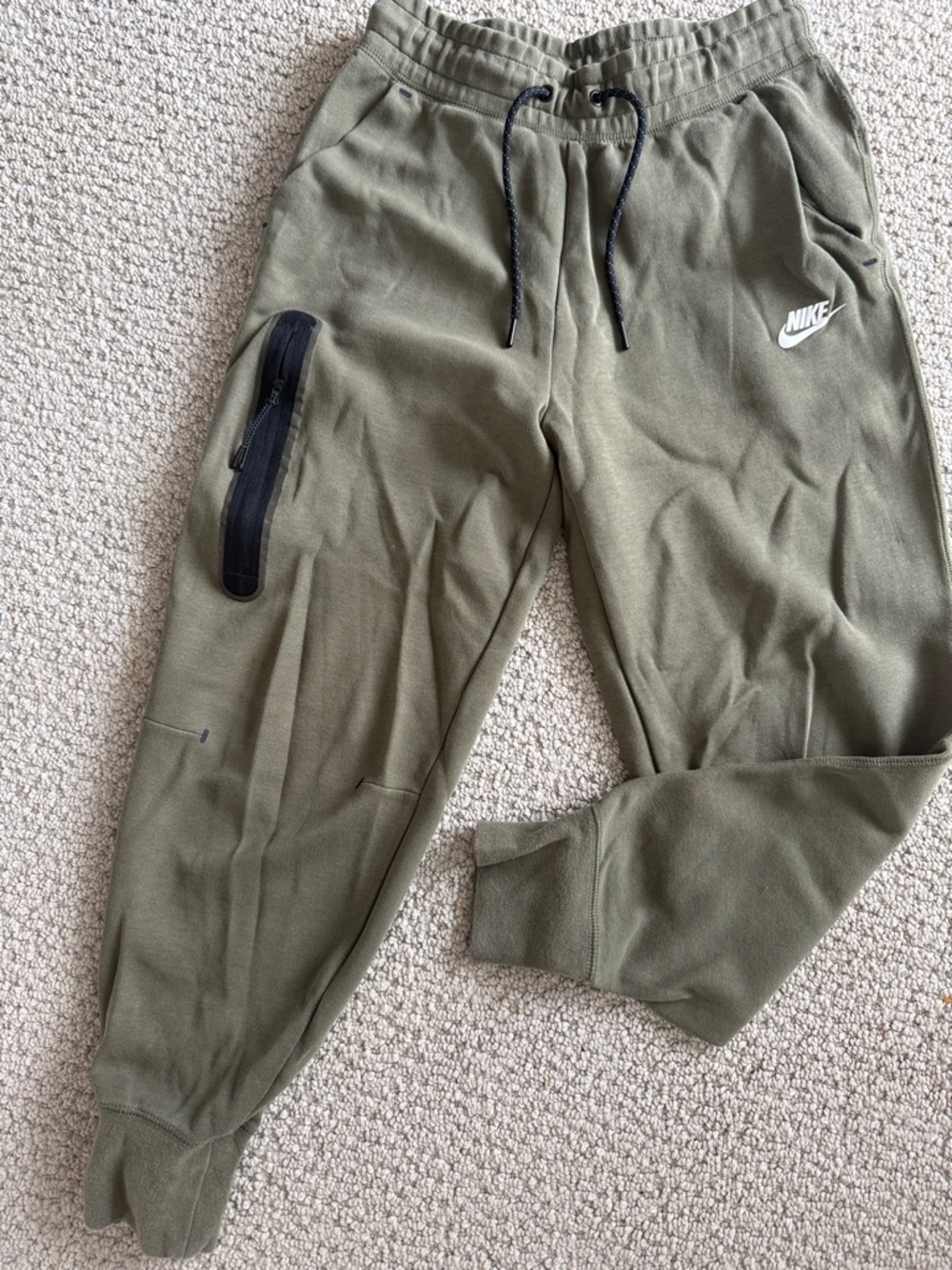Nike Sportswear Tech Fleece Jogger Pants, Olive